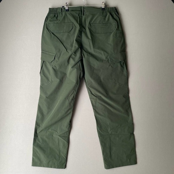 Tactical Pants 9 Pockets Green sz 2XL utility cargo pants NWT - Picture 9 of 16